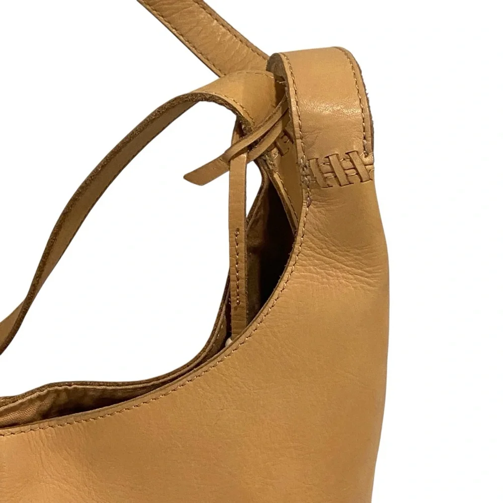 The Sak Tan Leather Hobo Shoulder Bag - Excellent Condition